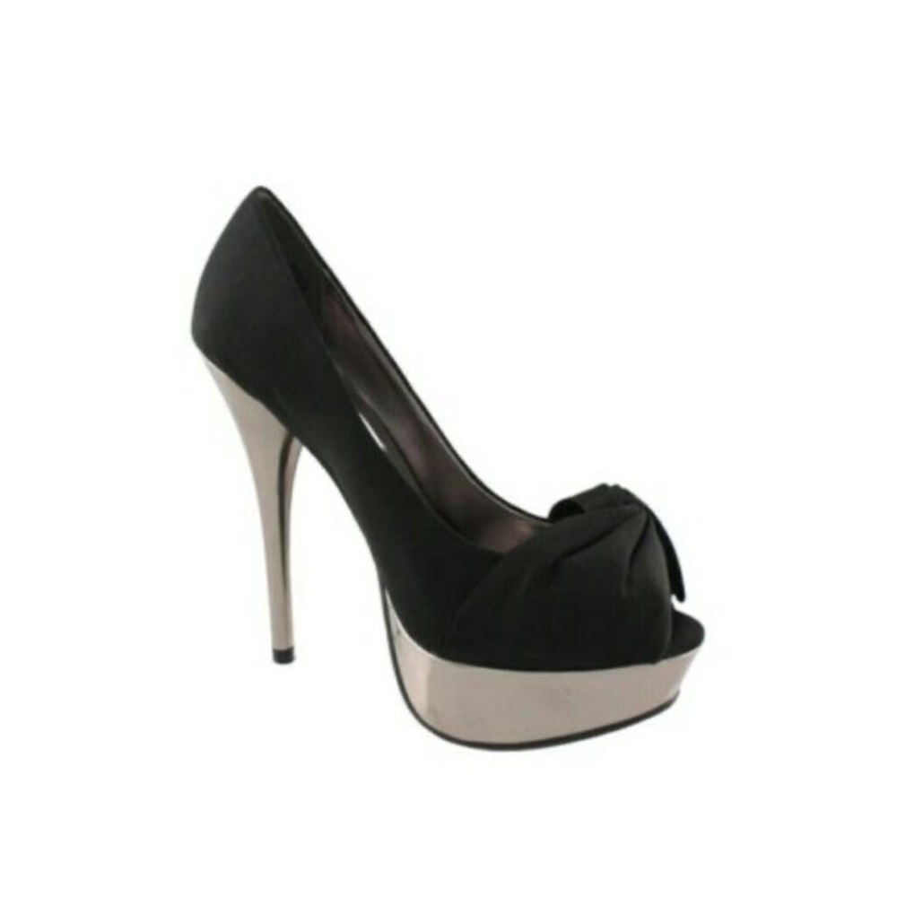 Steve Madden Bonnie Peep Toe Platform Shoes